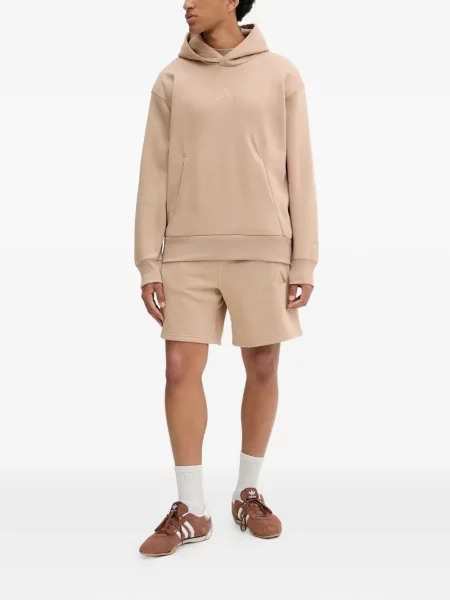 Pantaloni scurți Adidas alergare cu decolteu rotund plasă negru