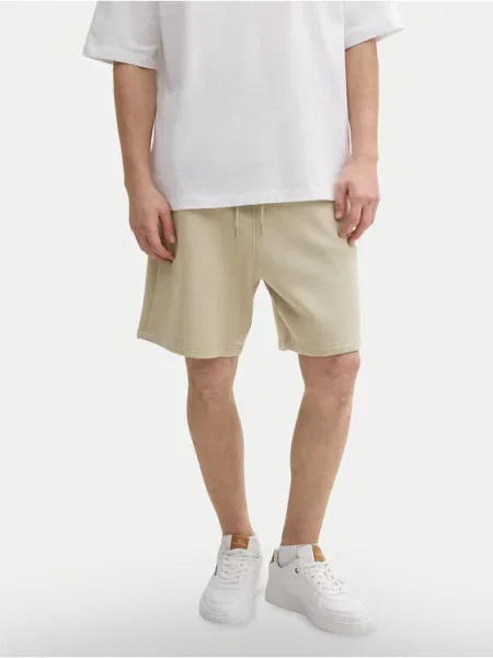 Tom Tailor Denim Sportske kratke hlače bež