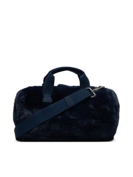 Tommy Jeans Rankinė Tjw Archive Fur Micro Duffle Tamsiai mėlyna balta