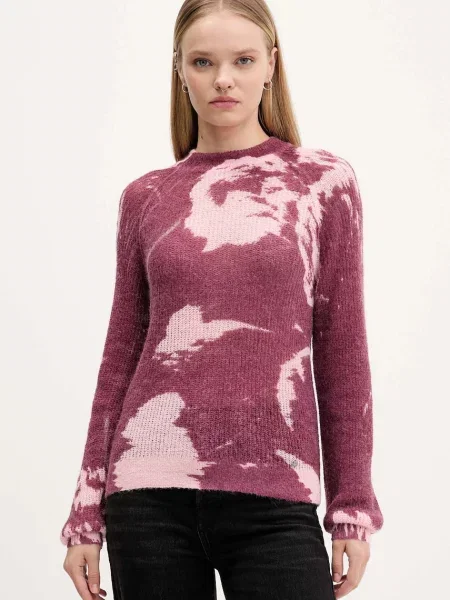 Desigual Pulover z volno HYDER roza