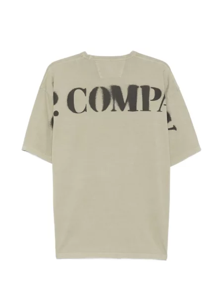 Tricou C.p. Company cu imagine verde