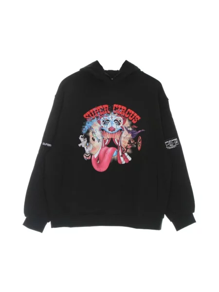 Bluza z kapturem Vision Of Super z kapturem z nadrukiem czarna