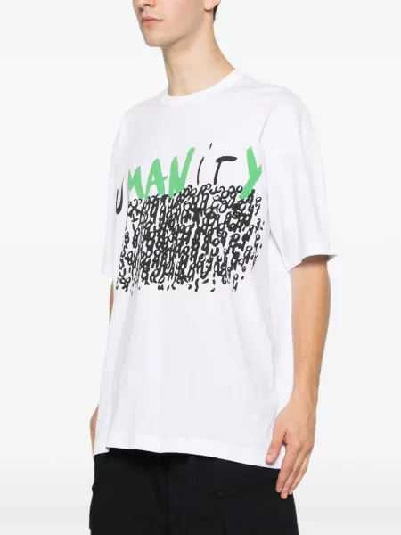 Póló Comme Des Garçons Shirt nyomtatás fehér