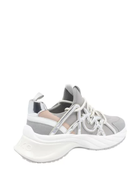 Маратонки Pinko с връзки с дантела сиво