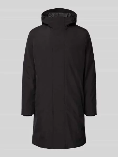 Parka z kapturem model ‘BARRY’ Save The Duck czarna