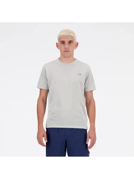 Běžecké sportovní tričko New Balance šedé