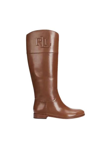 Kozaki Ralph Lauren brązowe