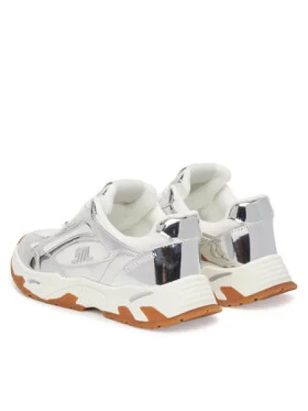Steve Madden Sneakersy Sneak Peak-E stříbrná