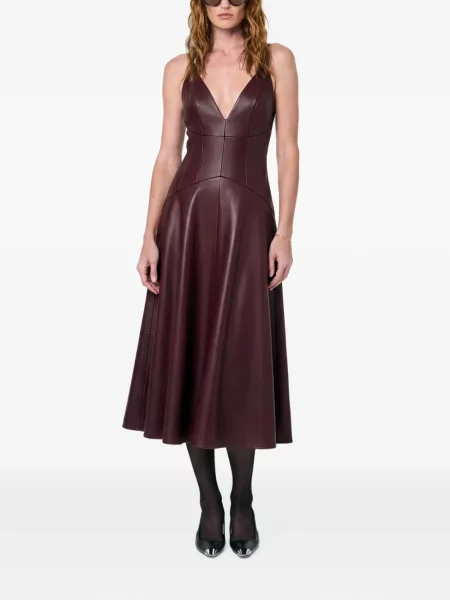 Rochie midi Nicholas roșu