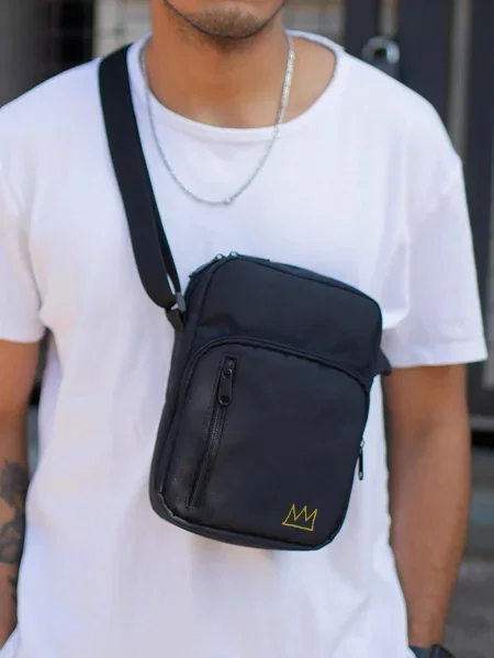 Сумка через плечо Without черная