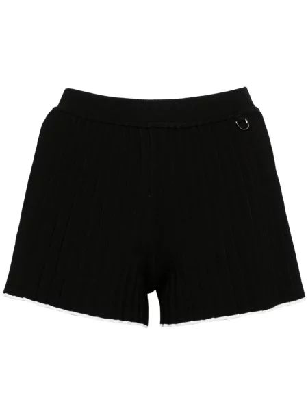 Pantaloni scurți Jacquemus tricotate scurte negru