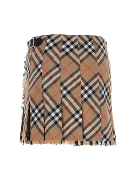 Spódnica mini Burberry beżowa