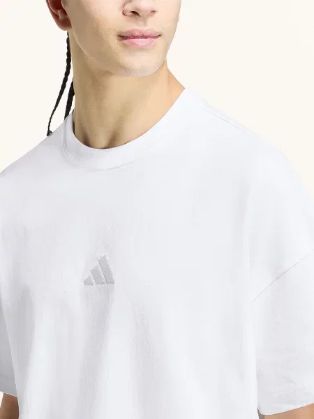 Adidas Oversized Tričko Adidas Kis / režná bílá