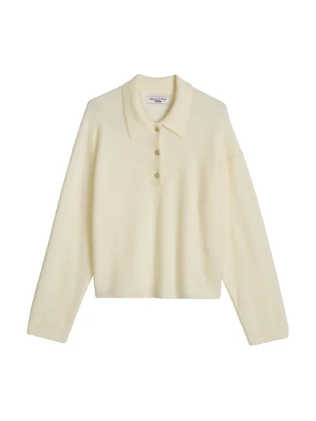 Dzianinowy sweter Marc O'polo beżowy