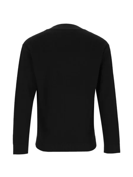 Πλεκτή ζακέτα Emporio Armani μαύρο
