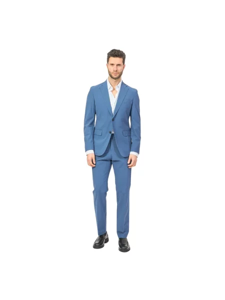 Garnitur Hugo Boss softshell elegancki niebieski