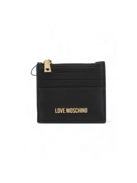 Portfel Love Moschino skórzany czarny