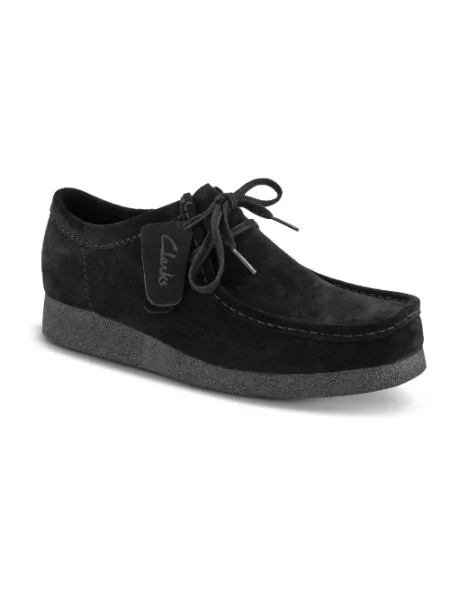 Półbuty Clarks skórzane czarne