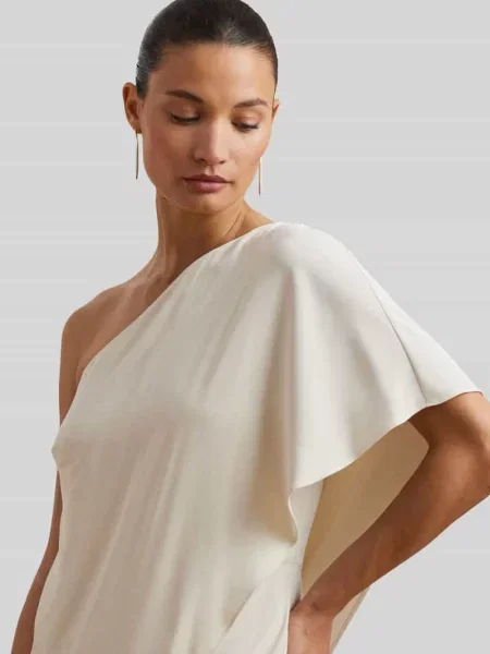 Kombinezon z peleryną model ‘April’ Lauren Ralph Lauren beżowy