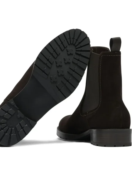 Botine Maretto din piele de căprioară maro