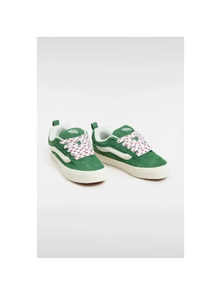 Sneakersy Vans skórzane zielone