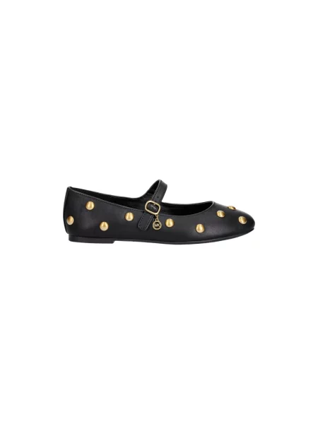 Balerinki Michael Kors skórzane czarne