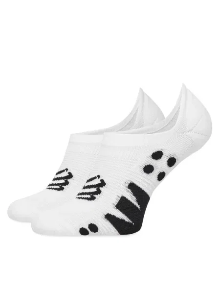 Чорапи Compressport No Show Socks бяло