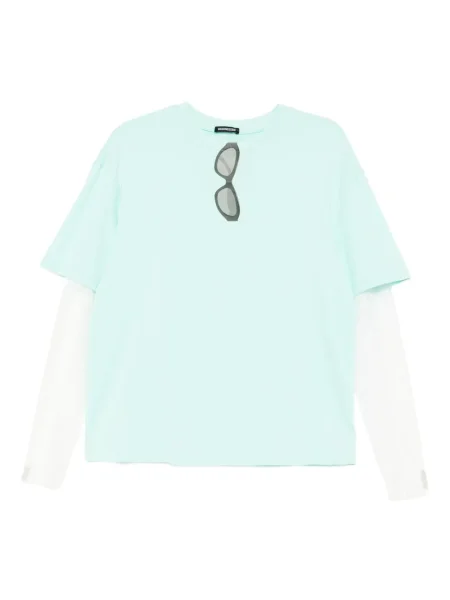 Tricou Ground Zero cu imagine verde