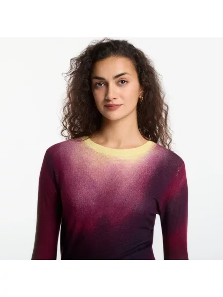 Пуловер Desigual Veget Eggplant L