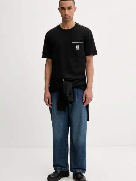 HUGO tricou pentru bărbați din Darro negru