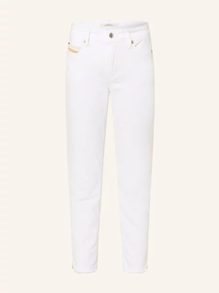 Cambio Jeansy Cropped Piper weiss