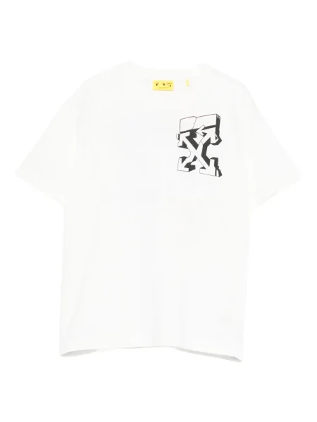 Koszulka dziecięca Off-white biała