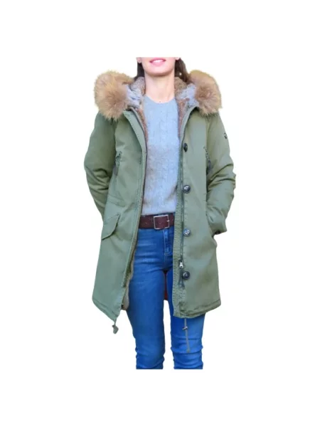 Parka Blonde No.8 zielona