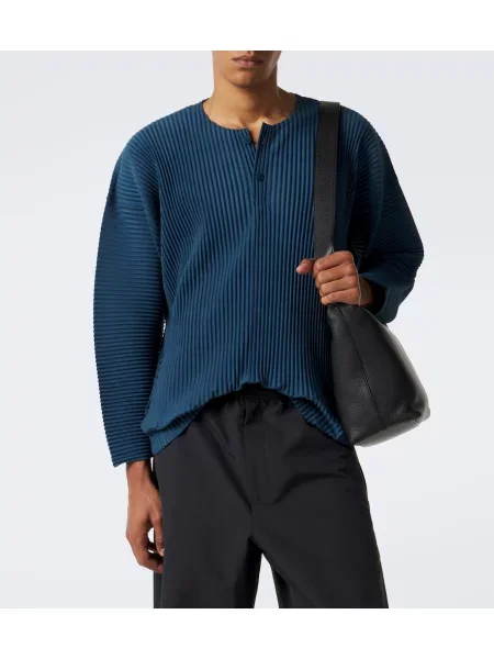 Srajca Homme Plissé Issey Miyake modra