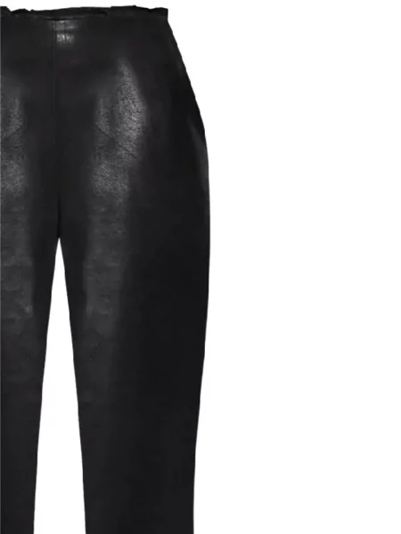 Pantaloni cu picior drept Diesel negru