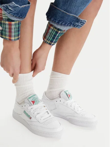 Reebok Сникърси Club C 85 бял