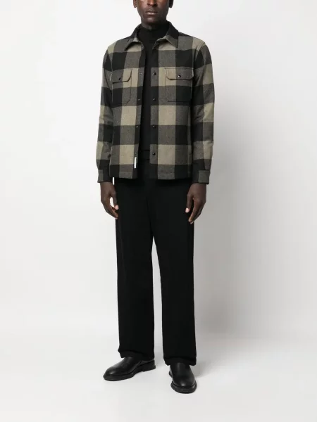 Pledas striukė Woolrich dygsniuotas žalia