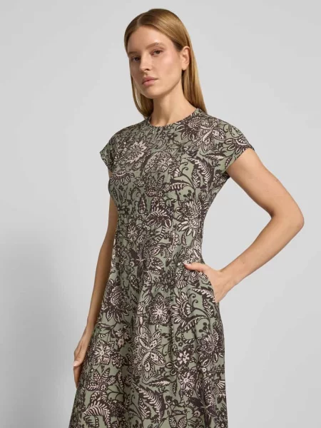 Sukienka casualowa o kroju relaxed fit z mieszanki Marc O'polo