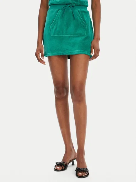 Juicy Couture Fustă mini Heritage verde