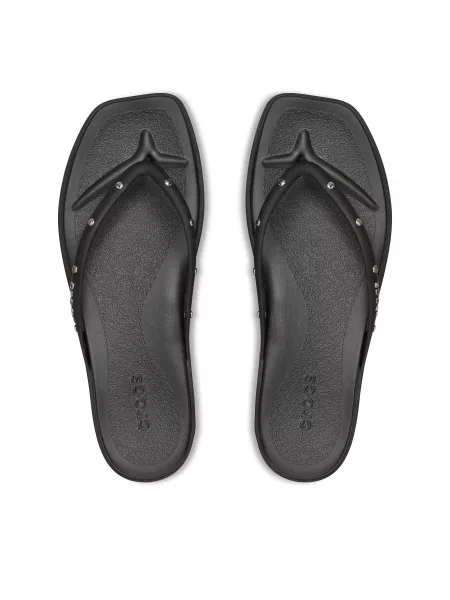 Вьетнамки Crocs с шипами черные