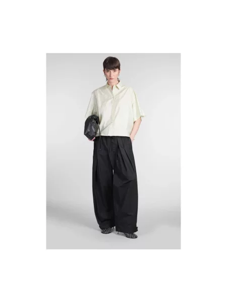 Spodnie Jil Sander czarne