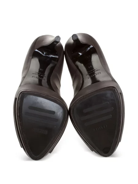 Pantofi cu toc Le Silla din piele maro