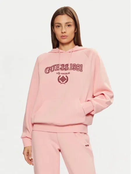Guess Світшот рожевий