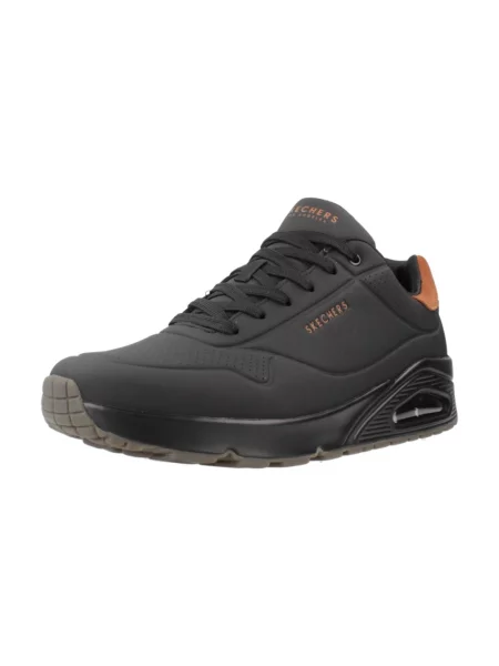 Buty Skechers Uno Suited On Air czarno-brązowe 40 czarne