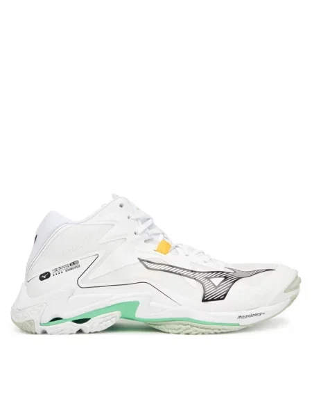 Mizuno Взуття у спортзал Wave Lightning Z8 Mid білий