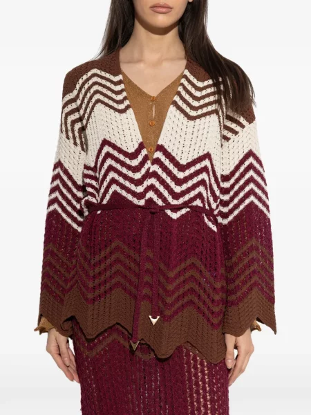 Kardigan Akep dzwony czerwony