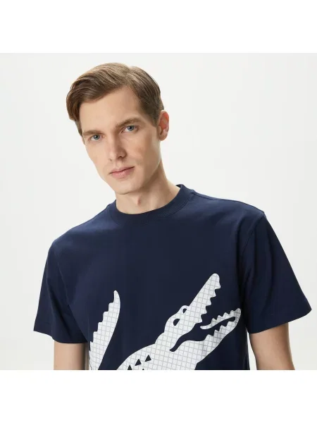Футболка Lacoste синяя