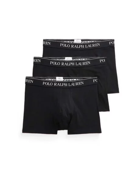 Bokserki Polo Ralph Lauren 3 w 1 czarne