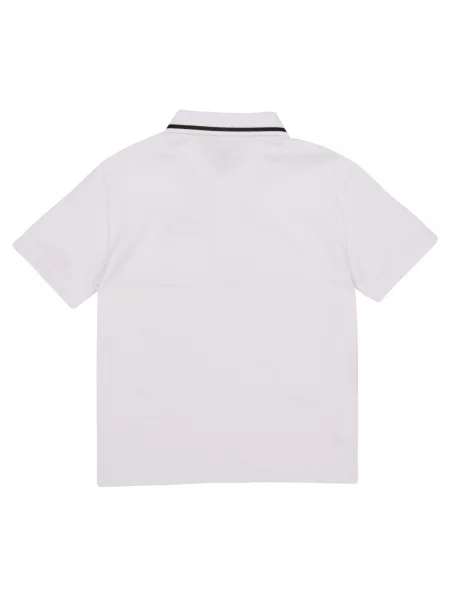 Polo majica Ea7 Emporio Armani bijela