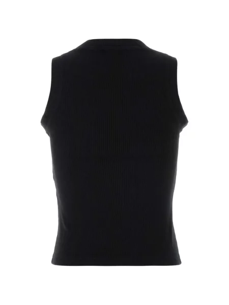 Top Off-white cu imagine alb